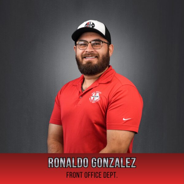 Ronaldo Gonzalez, Front Office Dept.