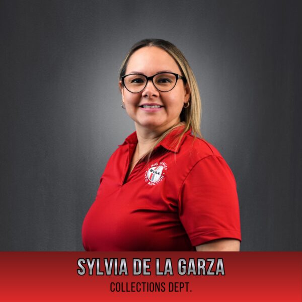 Sylvia De La Garza, Collections Dept.