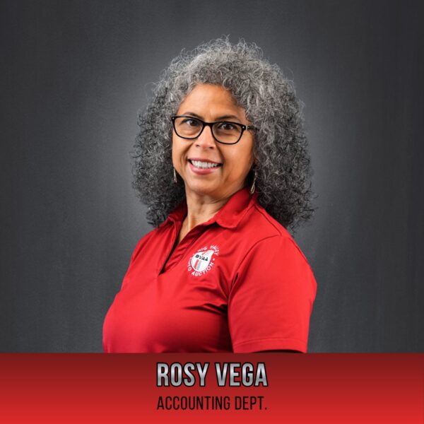 Rosy Vega, Accounting Dept.