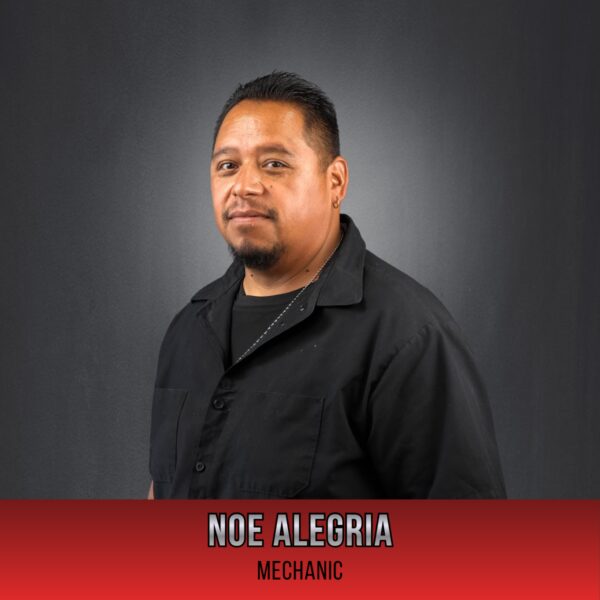 Noe Alegria, Mechanic