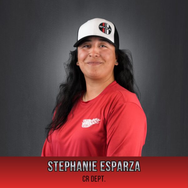 Stephanie Esparza, CR Dept.