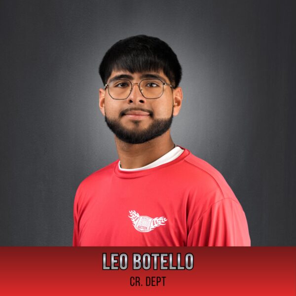 Leo Botello, CR Dept.