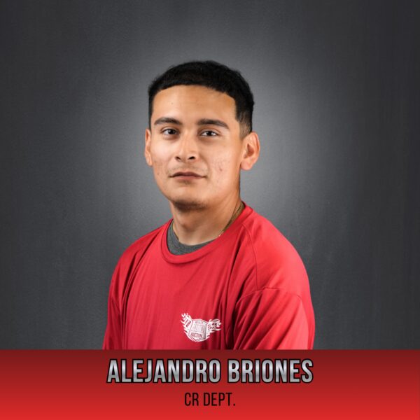 Alejandro Briones, CR Dept.