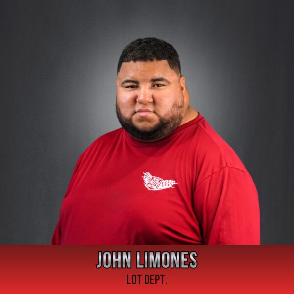 John Limones, Lot Dept.