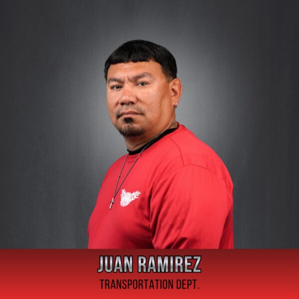 Juan Ramirez, Transportation Dept.