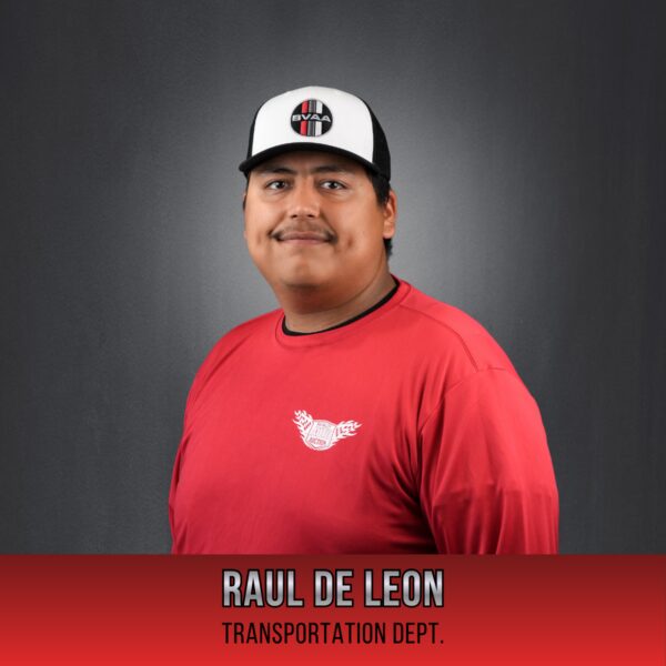Raul De Leon, Transportation Dept.
