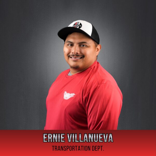 Ernie Villanueva, Transportation Dept.