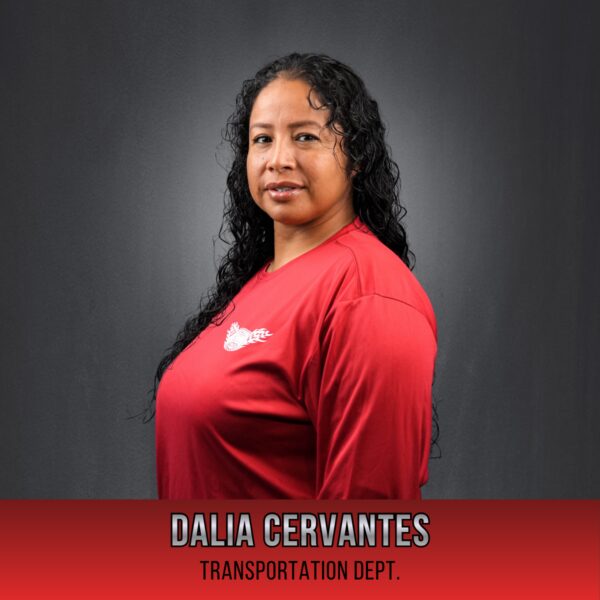 Dalia Cervantes, Transportation Dept.